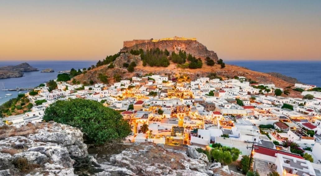 Апартаменты Toulipa Lindos Экстерьер фото